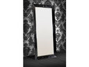 Regal Black Crocodile Floor Mirror