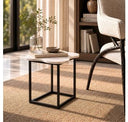 Britt Modern Grey Fabric Accent Chair