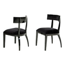 Alek - Modern Black Dining Chair (Set of 2)