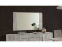 Alexa Italian Modern Grey Buffet Mirror