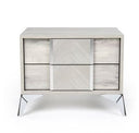 Alexa Italian Modern Grey Bed