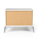 Alexa Italian Modern Grey Nightstand