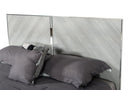 alexa italian modern grey bed