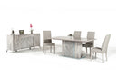 Alexa Italian Modern Grey Buffet