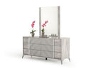 Alexa Italian Modern Grey Dresser