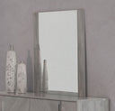 Alexa Italian Modern Grey Mirror