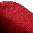 Altair Mid-Century Red Fabric Dining Chair