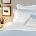 Pair of Oxford Pillowcases Flora zip