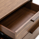 Amberlie - Modern Walnut Nightstand