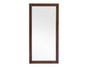 Amberlie - Modern Walnut Floor Mirror
