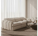 Ambler - Modern Brown Fabric Sectional Sofa w/ 2 Power Recliners Right Facing Chaise