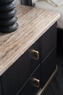Rhythm Nightstand - 25" - Walnut by Caracole, view 6