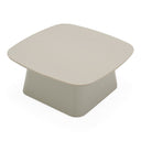 Anchor - Outdoor Grey Stone + Aluminum Coffee Table