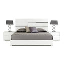 Monza Italian Modern White Mirror