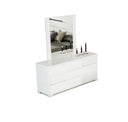 Monza Italian Modern White Chest