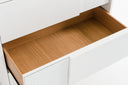 Monza Italian Modern White Chest