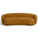 Andrew - Modern Orange Fabric Sofa