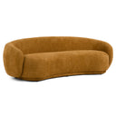 Andrew - Modern Orange Fabric Sofa Set