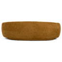 Andrew - Modern Orange Fabric Sofa