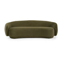 Andrew - Modern Green Fabric Swivel Accent Chair