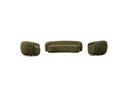 Andrew - Modern Green Fabric Sofa Set