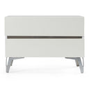 Angela - Italian Modern White Nightstand