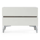 Angela - Italian Modern White Nightstand