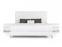 Angela - Italian Modern White Eco Leather 4-Piece Bedroom Set
