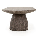 Ararat - Modern Faux Marble Concrete Coffee Table