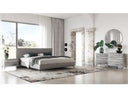 Asus - Modern Italian White Bed