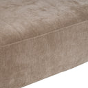 Arnaud - Modern Tan Fabric + Brown Oak Accent Chair