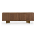 Artizan - Modern Walnut + Gold Buffet