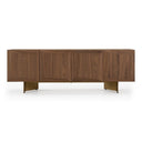 Artizan - Modern Walnut + Gold Buffet