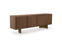 Artizan - Modern Walnut + Gold Buffet