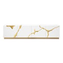 Aspen Modern White Mirror