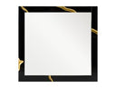 Aspen - Modern Black Large Mirror