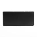 Aspen - Modern Matte Brown Ash & Silver Dresser