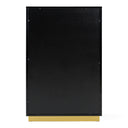Aspen - Modern Black & Gold Wide Chest