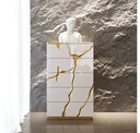 Aspen Modern White Mirror