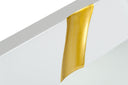 Aspen Modern White Mirror