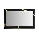 Aspen - Modern Black & Gold Chest