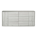 Asus - Italian Modern White Washed Oak Dresser
