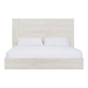 asus - modern italian white bed