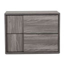 Asus - Italian Modern Elm Grey Mirror