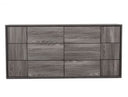 Asus - Italian Modern Elm Grey Dresser