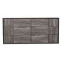 Asus - Italian Modern Elm Grey Mirror