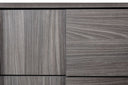 Asus - Italian Modern Elm Grey Dresser