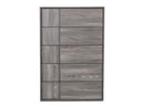 Asus - Italian Modern Elm Grey Chest