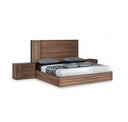 Asus - Italian Modern Walnut Mirror