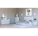 Asus - Italian Modern White Washed Oak Dresser